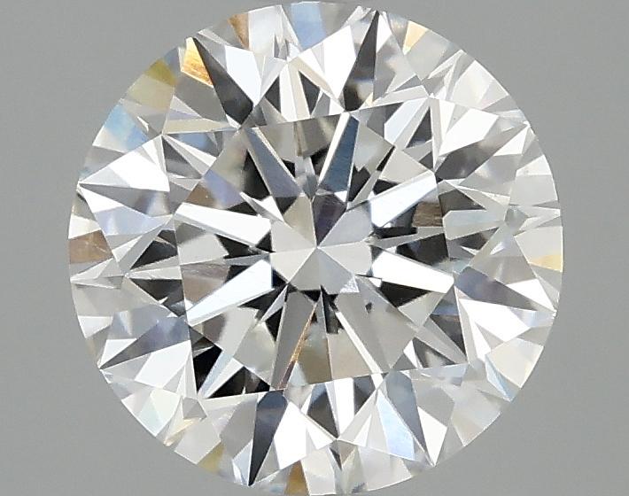2.07 Carat Round Shaped Excellent Cut VVS2 IGI Certified Lab Grown Diamond