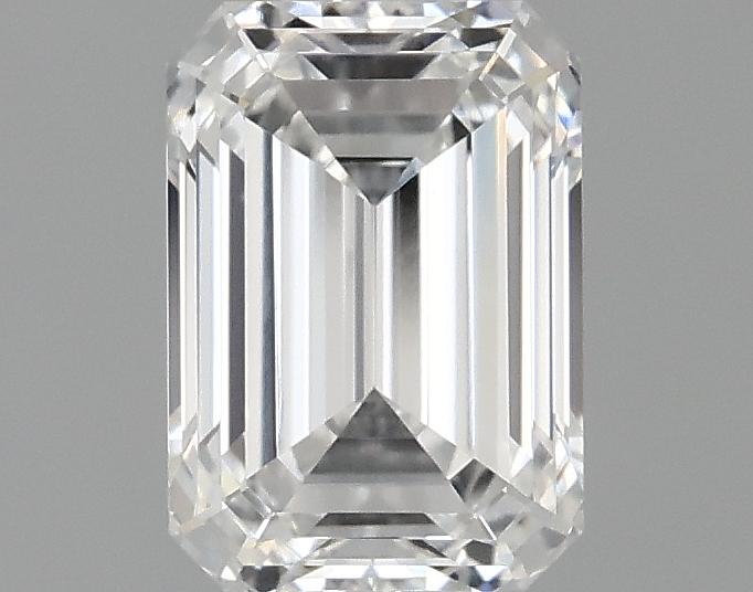 0.99 Carat Emerald Shaped Ideal Cut VVS2 IGI Certified Lab Grown Diamond