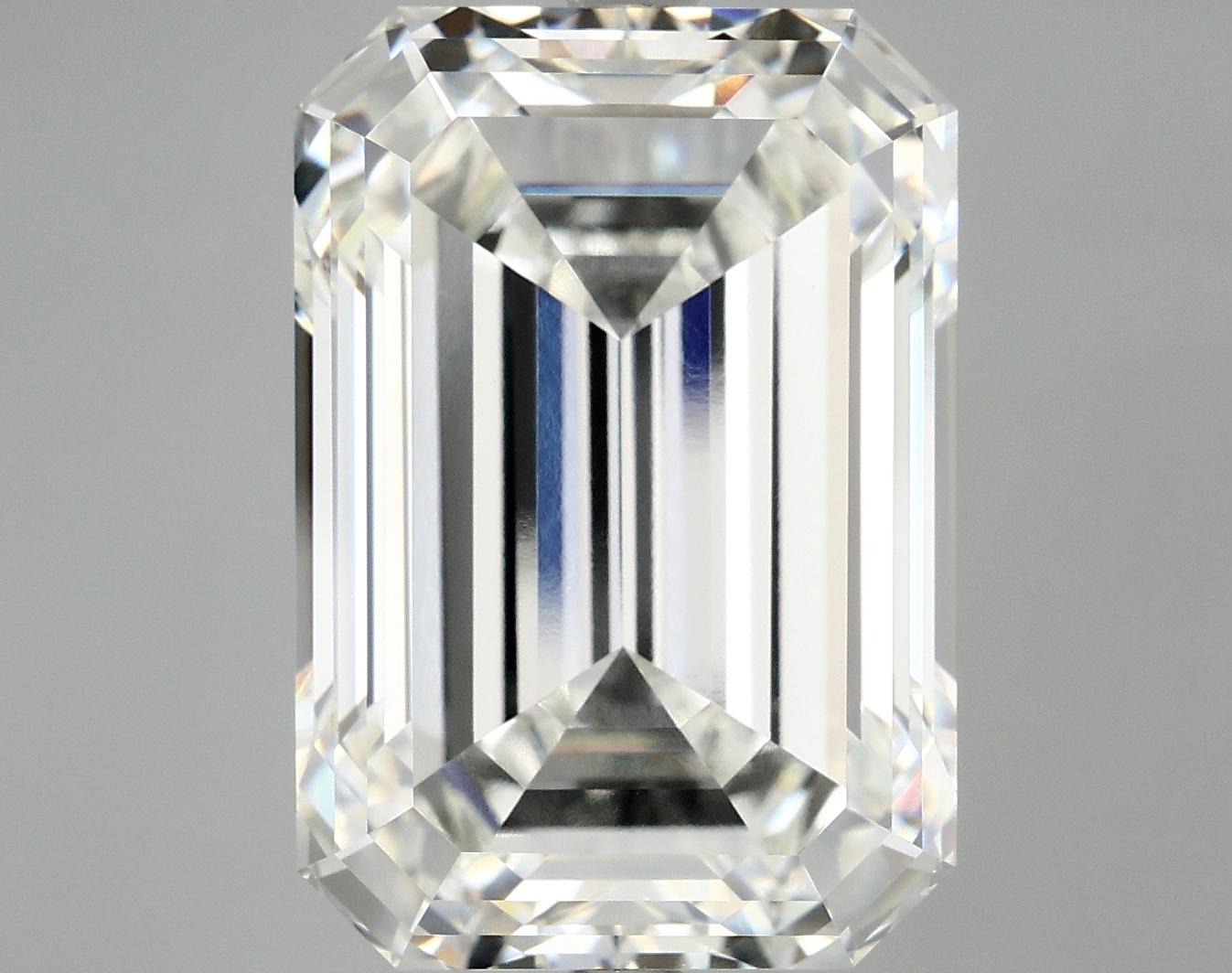 12.04 Carat Emerald Shaped Ideal Cut VS1 IGI Certified Lab Grown Diamond