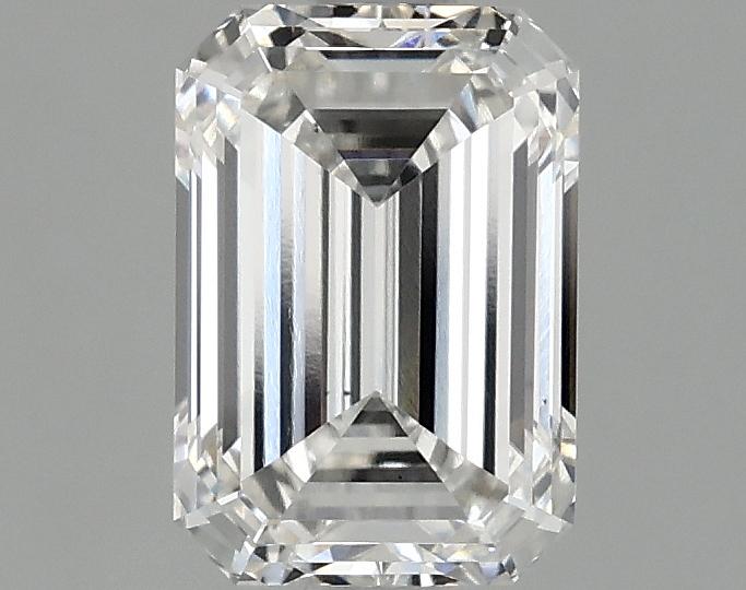 1.58 Carat Emerald Shaped Ideal Cut VS1 IGI Certified Lab Grown Diamond