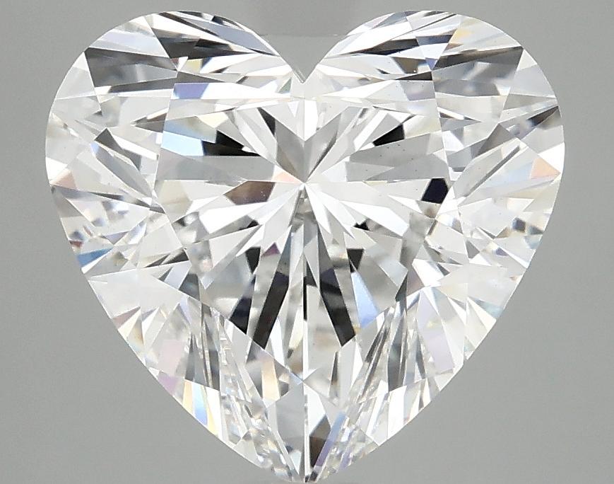 4.09 Carat Heart Shaped Ideal Cut VS1 IGI Certified Lab Grown Diamond