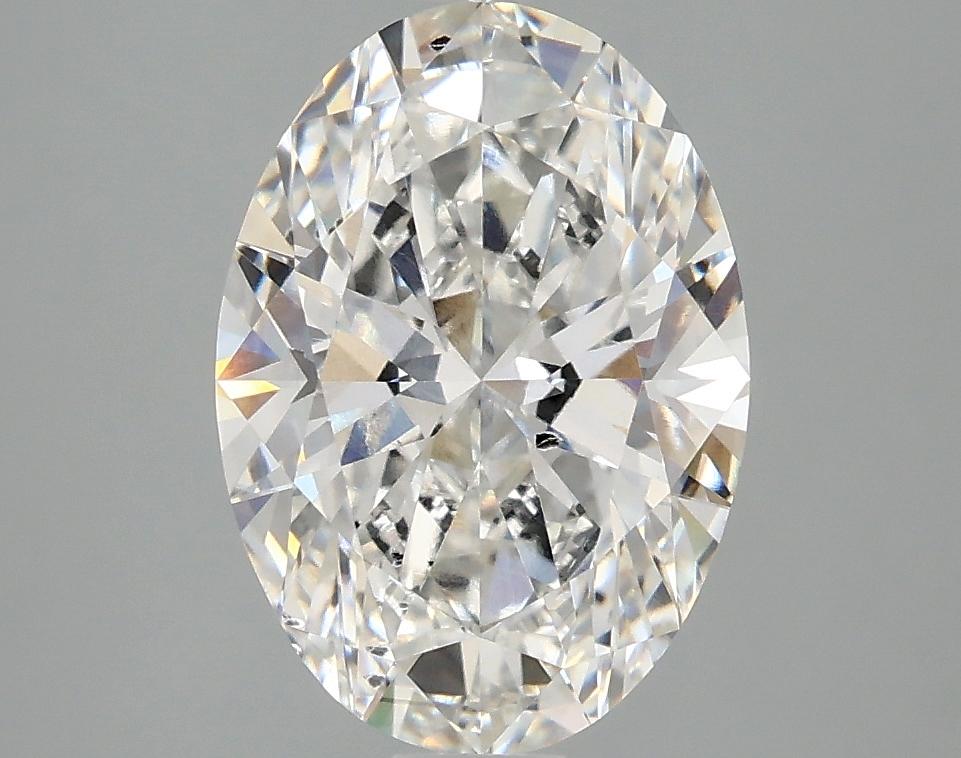 2.84 Carat Oval Shaped Ideal Cut SI1 IGI Certified Lab Grown Diamond