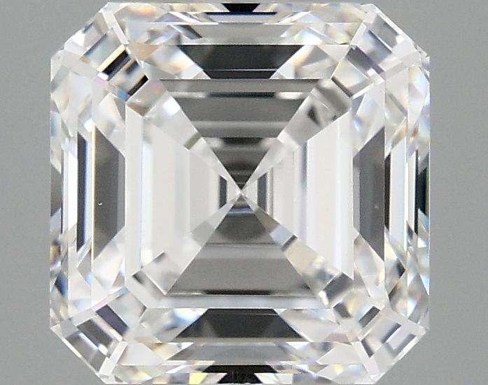 3.03 Carat Asscher Shaped Ideal Cut VVS2 IGI Certified Lab Grown Diamond