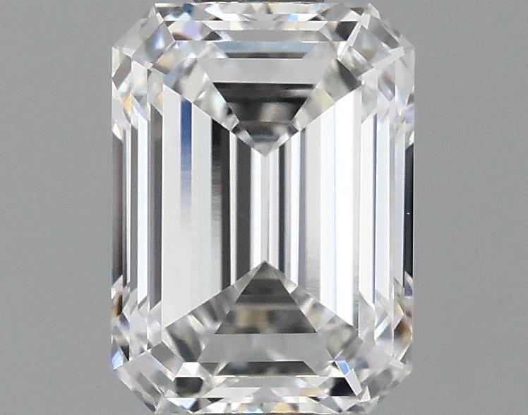 0.96 Carat Emerald Shaped Excellent Cut VVS2 IGI Certified Lab Grown Diamond