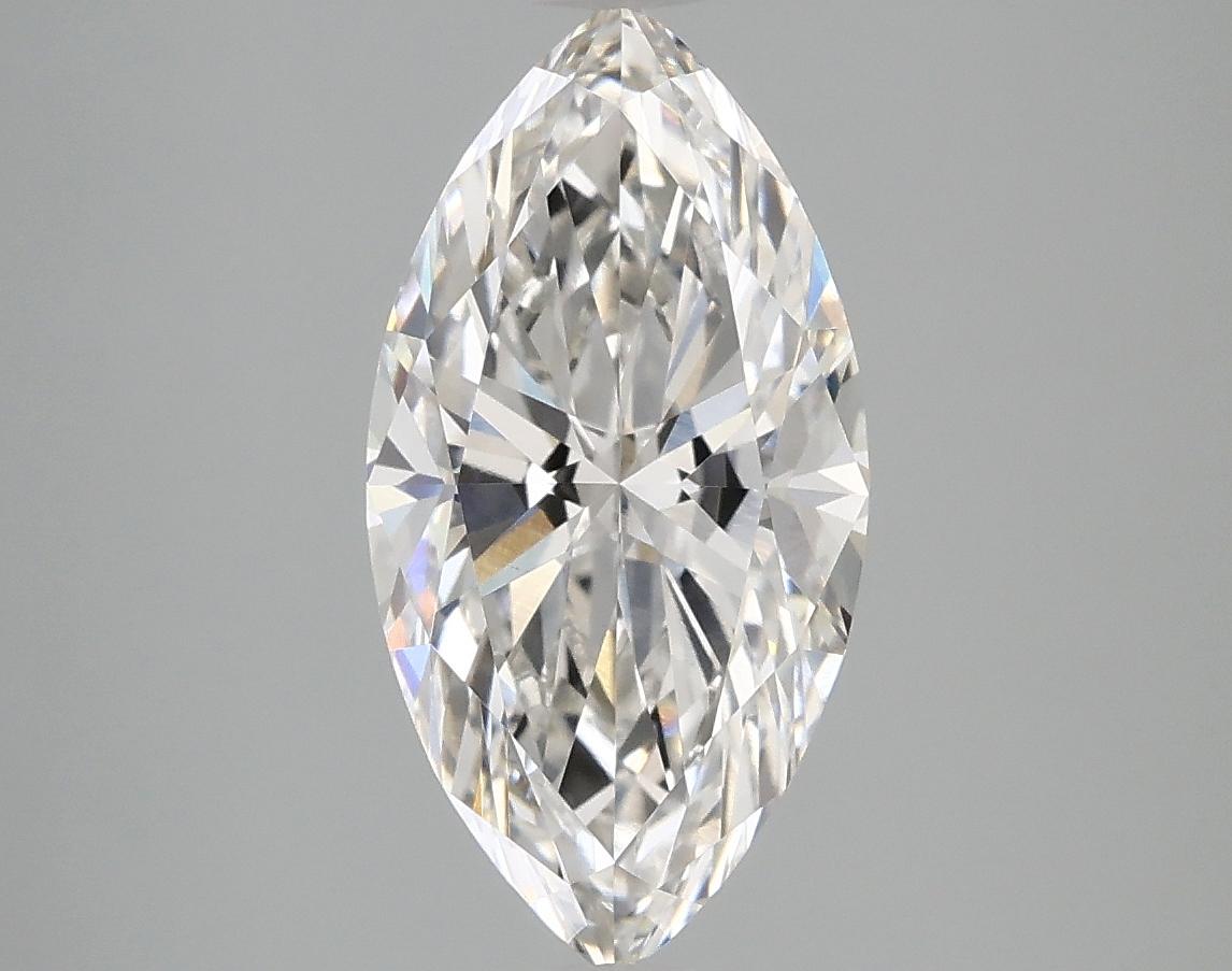2.54 Carat Marquise Shaped Ideal Cut VVS2 IGI Certified Lab Grown Diamond