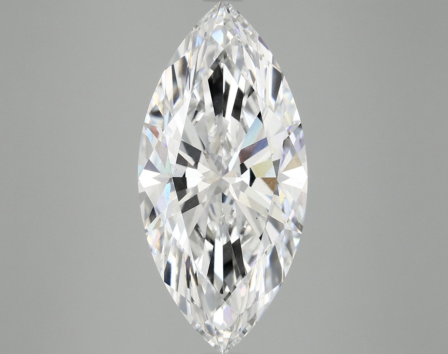 5.09 Carat Marquise Shaped Excellent Cut VS2 IGI Certified Lab Grown Diamond
