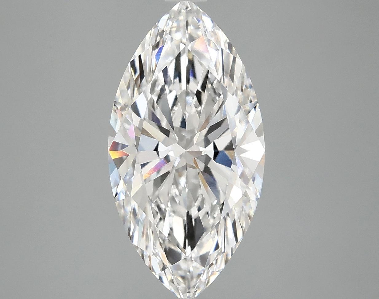 3.02 Carat Marquise Shaped Ideal Cut VS1 IGI Certified Lab Grown Diamond