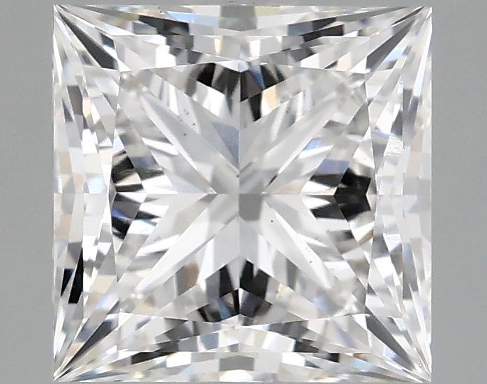 2.05 Carat Princess Shaped Ideal Cut VS2 IGI Certified Lab Grown Diamond