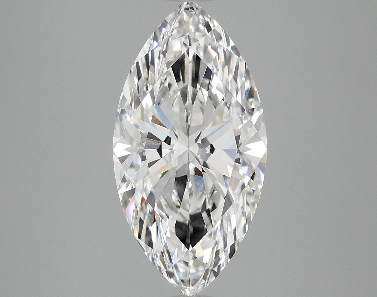 3.06 Carat Marquise Shaped Ideal Cut VS1 IGI Certified Lab Grown Diamond