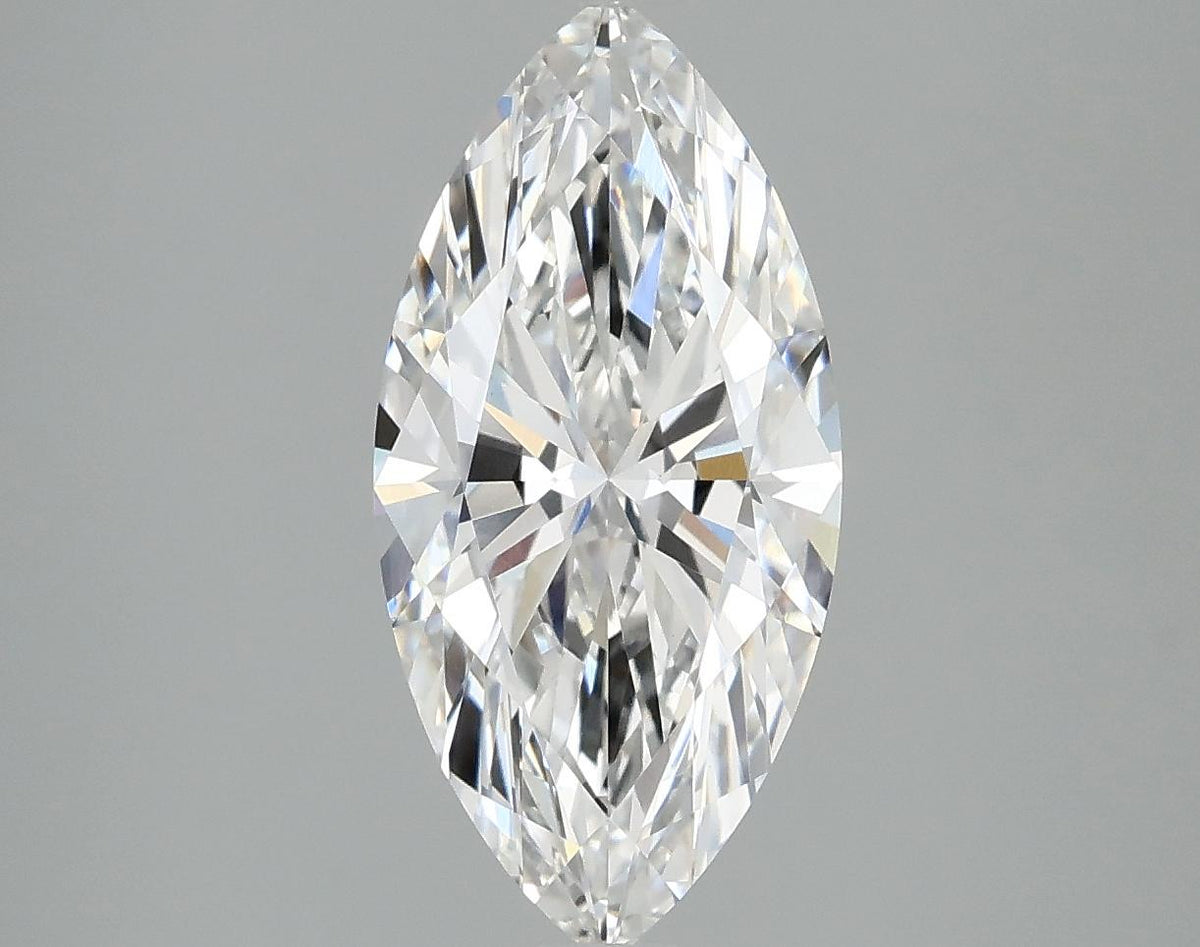 2.08 Carat Marquise Shaped Excellent Cut VS1 IGI Certified Lab Grown Diamond