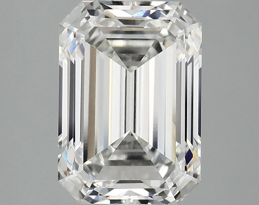 3.05 Carat Emerald Shaped Ideal Cut VVS2 IGI Certified Lab Grown Diamond