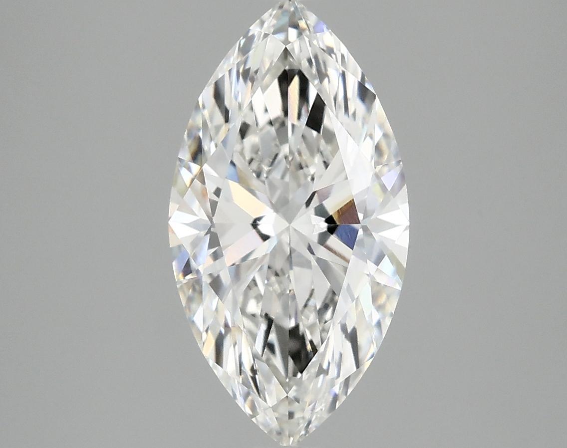 2.09 Carat Marquise Shaped Excellent Cut VVS2 IGI Certified Lab Grown Diamond