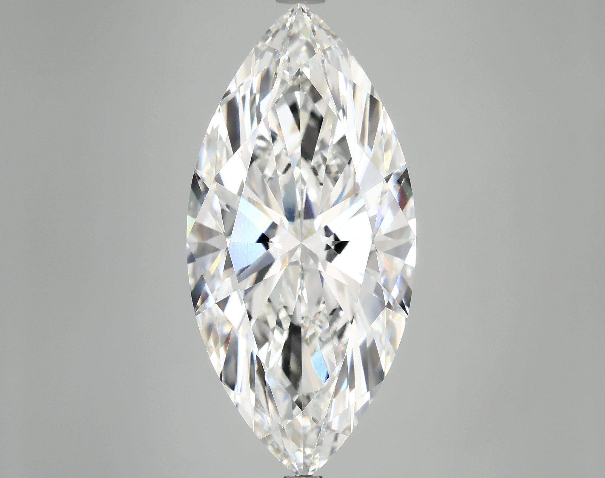 10.23 Carat Marquise Shaped Excellent Cut VVS2 IGI Certified Lab Grown Diamond