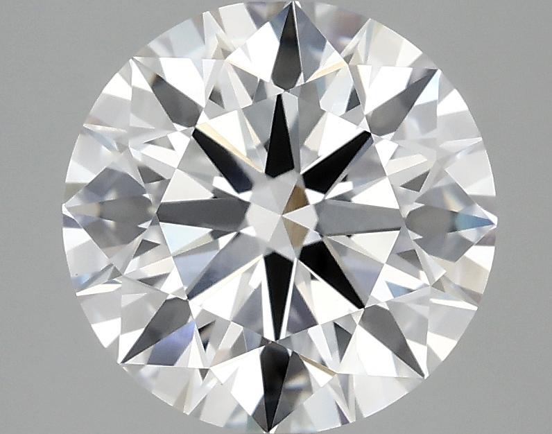3.06 Carat Round Shaped Ideal Cut VVS2 IGI Certified Lab Grown Diamond