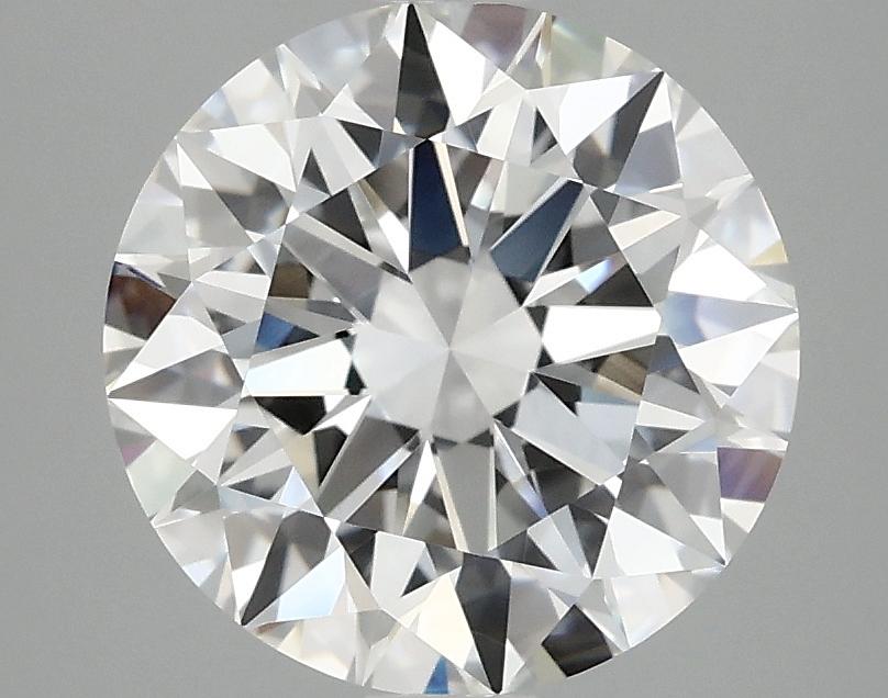 3.09 Carat Round Shaped Ideal Cut VVS2 IGI Certified Lab Grown Diamond