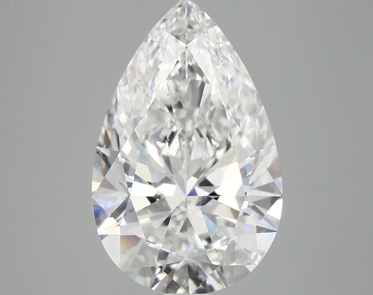 4.02 Carat Pear Shaped Ideal Cut VS2 IGI Certified Lab Grown Diamond