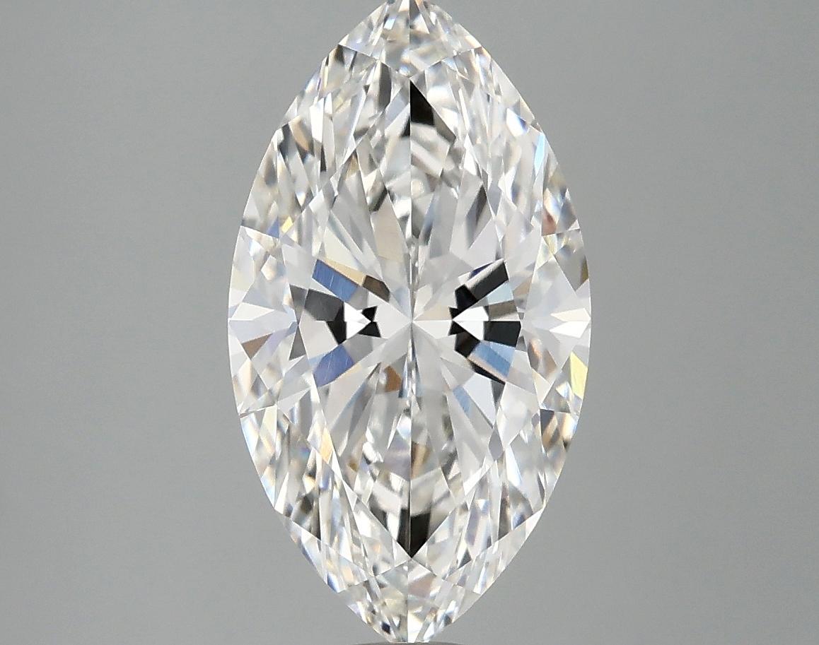 3.0 Carat Marquise Shaped Excellent Cut VVS2 IGI Certified Lab Grown Diamond