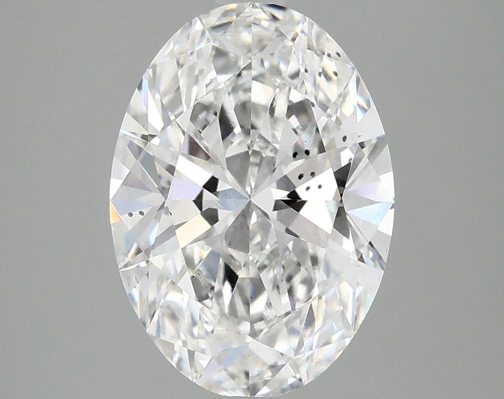 3.09 Carat Oval Shaped Ideal Cut SI1 IGI Certified Lab Grown Diamond