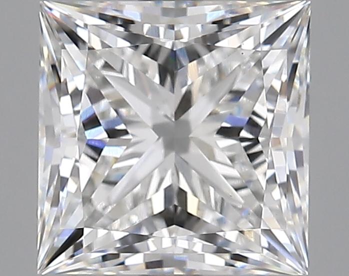 2.44 Carat Princess Shaped Ideal Cut SI1 IGI Certified Lab Grown Diamond