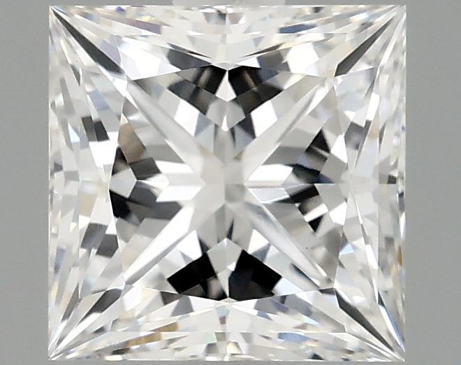 1.56 Carat Princess Shaped Ideal Cut VVS2 IGI Certified Lab Grown Diamond