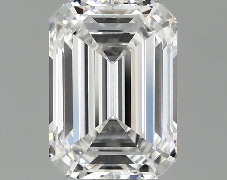 0.99 Carat Emerald Shaped Ideal Cut VVS2 IGI Certified Lab Grown Diamond