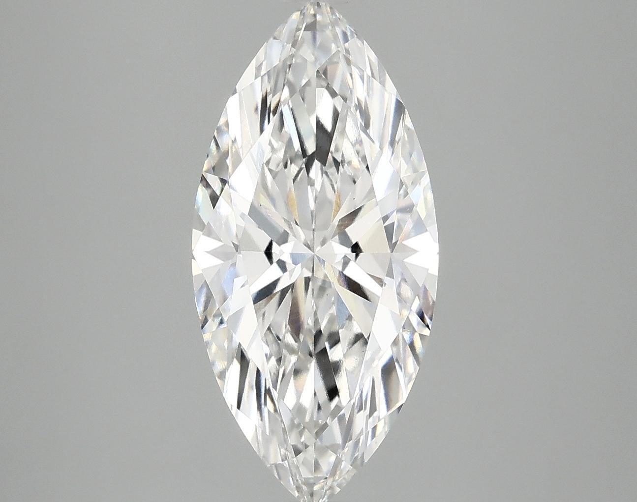 3.03 Carat Marquise Shaped Excellent Cut VS1 IGI Certified Lab Grown Diamond