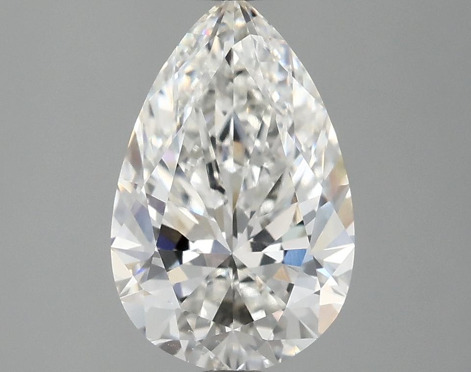2.1 Carat Pear Shaped Ideal Cut VS1 IGI Certified Lab Grown Diamond