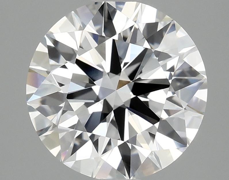 3.08 Carat Round Shaped Ideal Cut VVS2 IGI Certified Lab Grown Diamond
