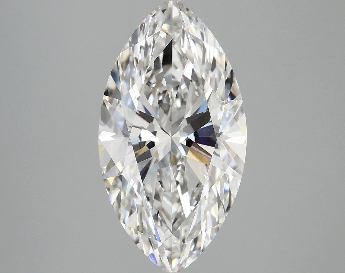 3.04 Carat Marquise Shaped Excellent Cut VS1 IGI Certified Lab Grown Diamond