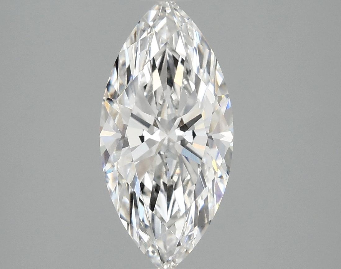2.03 Carat Marquise Shaped Excellent Cut VVS2 IGI Certified Lab Grown Diamond