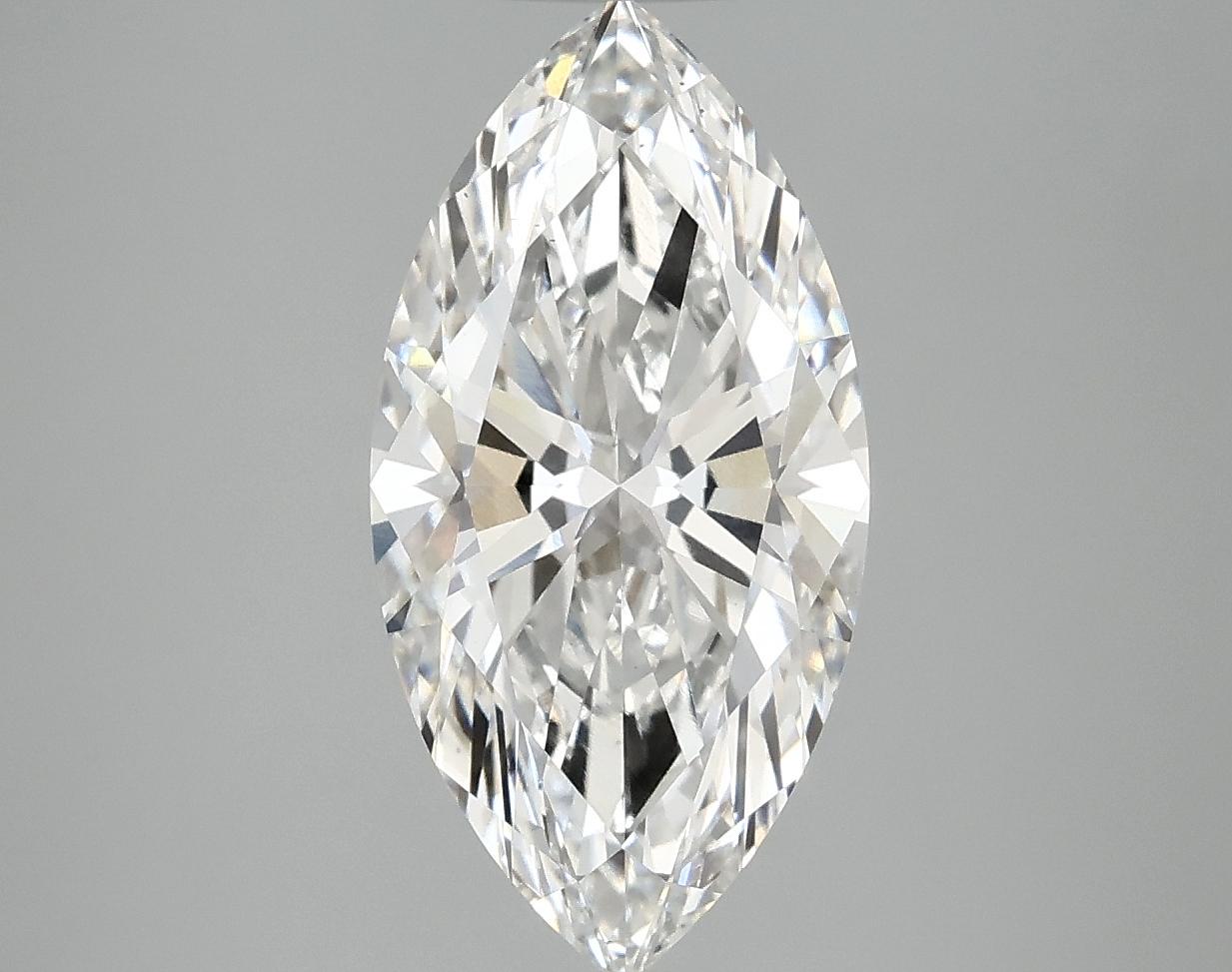 3.02 Carat Marquise Shaped Ideal Cut VS1 IGI Certified Lab Grown Diamond