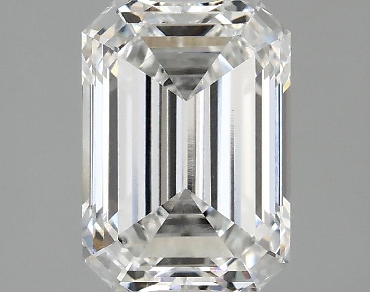 2.06 Carat Emerald Shaped Ideal Cut VVS2 IGI Certified Lab Grown Diamond