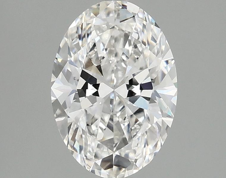 1.5 Carat Oval Shaped Ideal Cut VVS2 IGI Certified Lab Grown Diamond