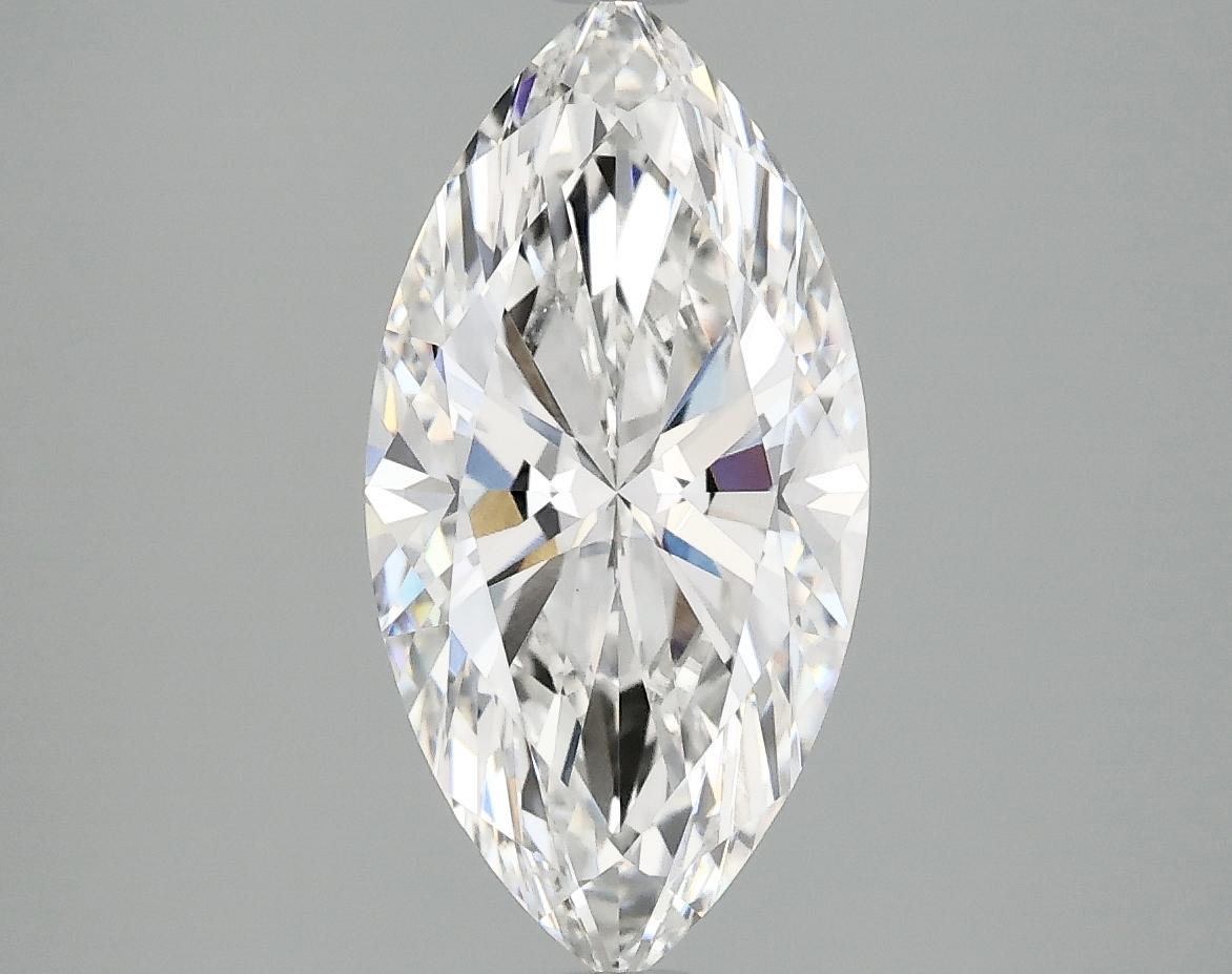2.38 Carat Marquise Shaped Ideal Cut VVS2 IGI Certified Lab Grown Diamond