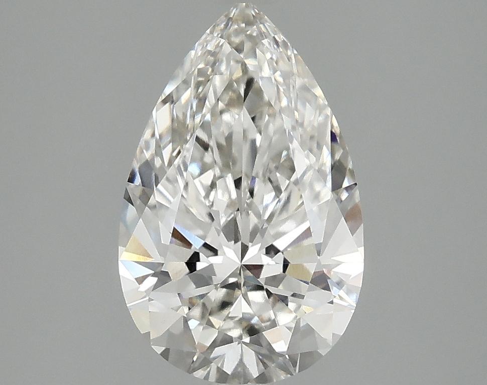 2.04 Carat Pear Shaped Ideal Cut VVS2 IGI Certified Lab Grown Diamond