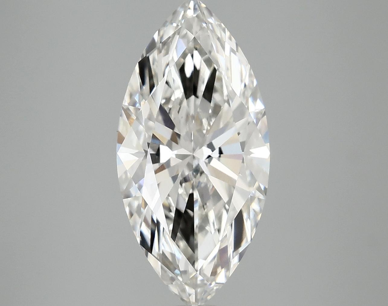 3.02 Carat Marquise Shaped Ideal Cut VS1 IGI Certified Lab Grown Diamond