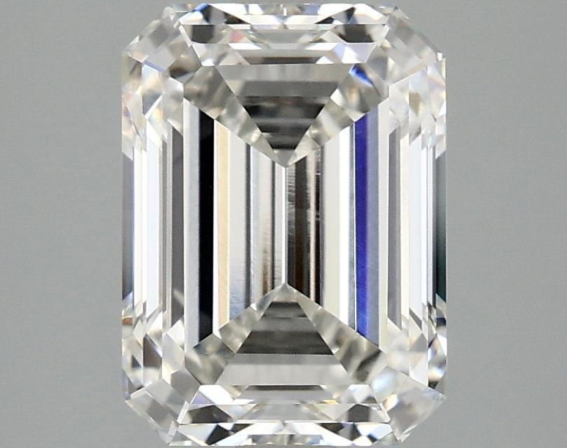 3.01 Carat Emerald Shaped Excellent Cut VVS2 IGI Certified Lab Grown Diamond