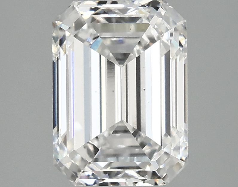 2.81 Carat Emerald Shaped Excellent Cut VS1 IGI Certified Lab Grown Diamond
