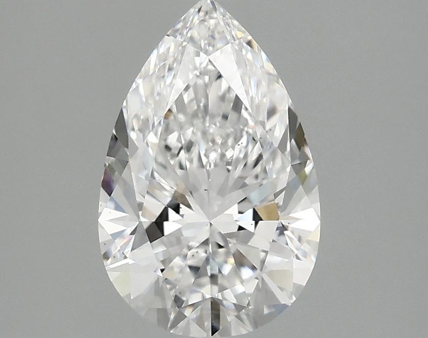 1.56 Carat Pear Shaped Excellent Cut VS2 IGI Certified Lab Grown Diamond