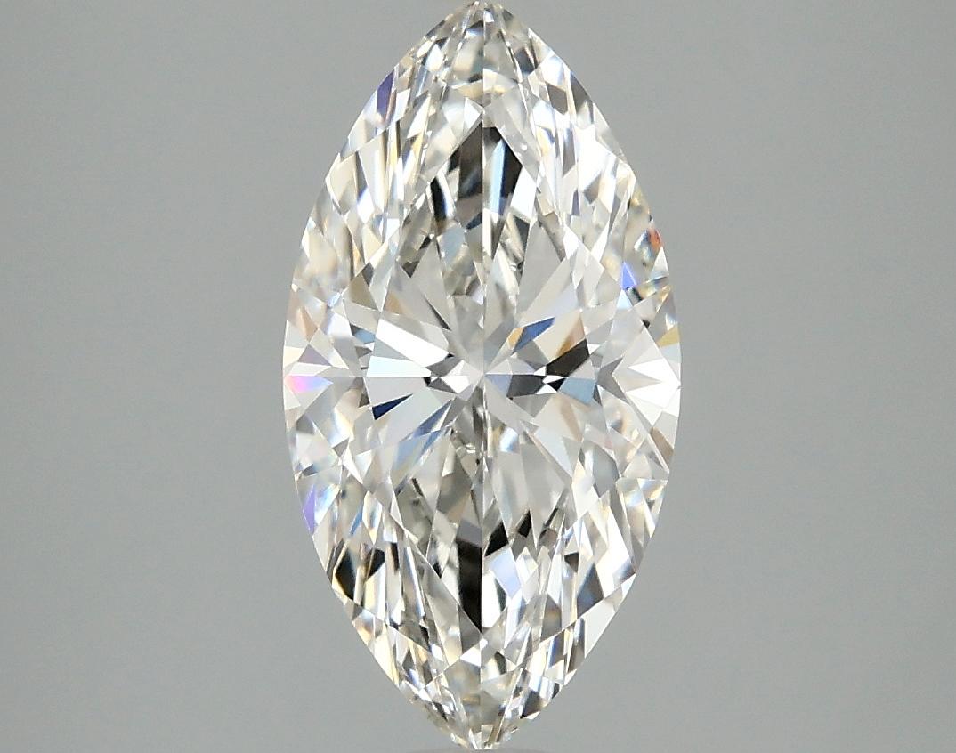 2.07 Carat Marquise Shaped Ideal Cut VVS2 IGI Certified Lab Grown Diamond