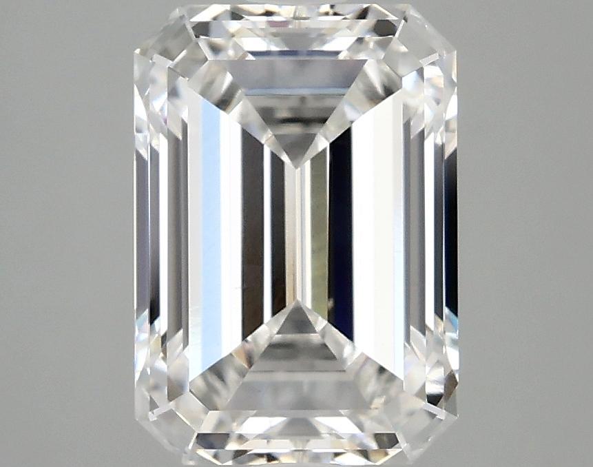 2.94 Carat Emerald Shaped Ideal Cut VS1 IGI Certified Lab Grown Diamond
