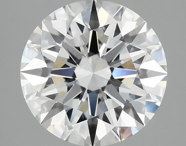 3.09 Carat Round Shaped Ideal Cut VVS2 IGI Certified Lab Grown Diamond