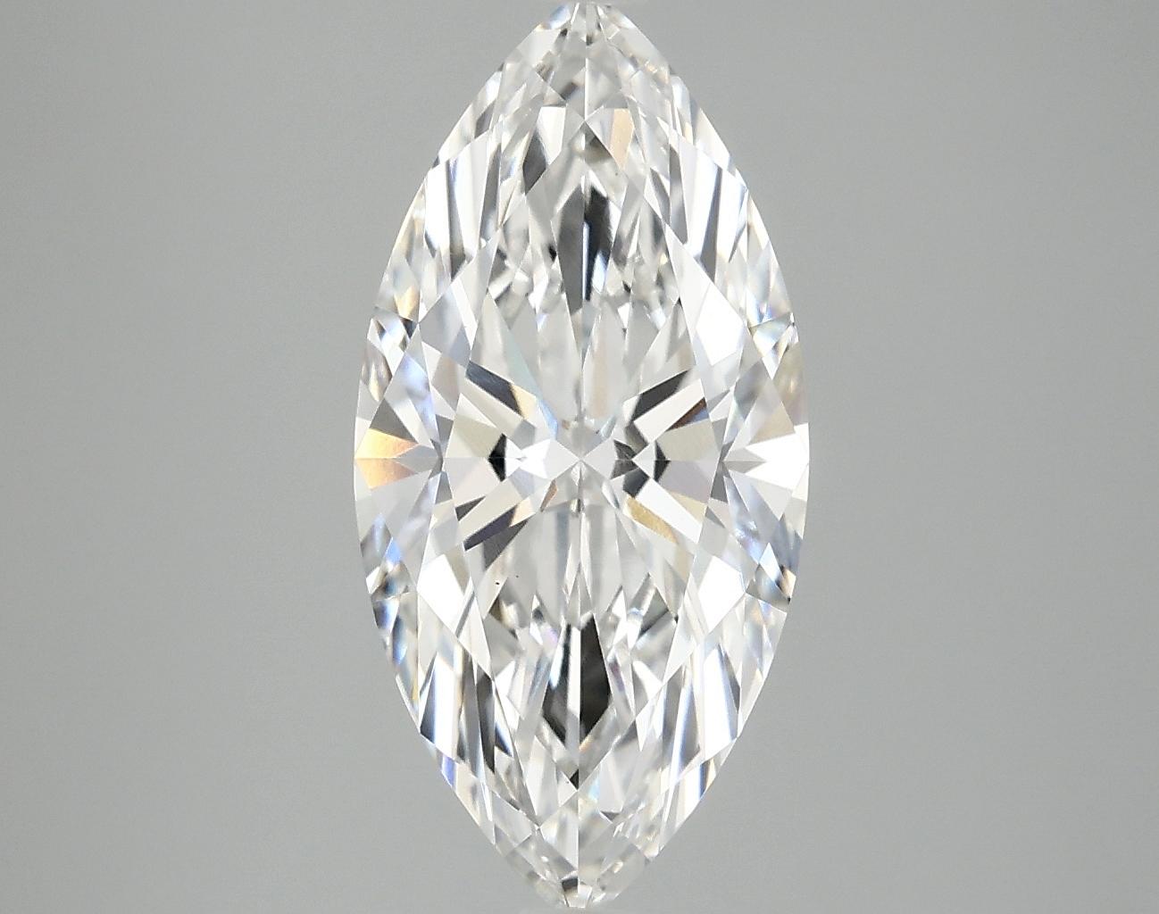 3.1 Carat Marquise Shaped Excellent Cut VS1 IGI Certified Lab Grown Diamond