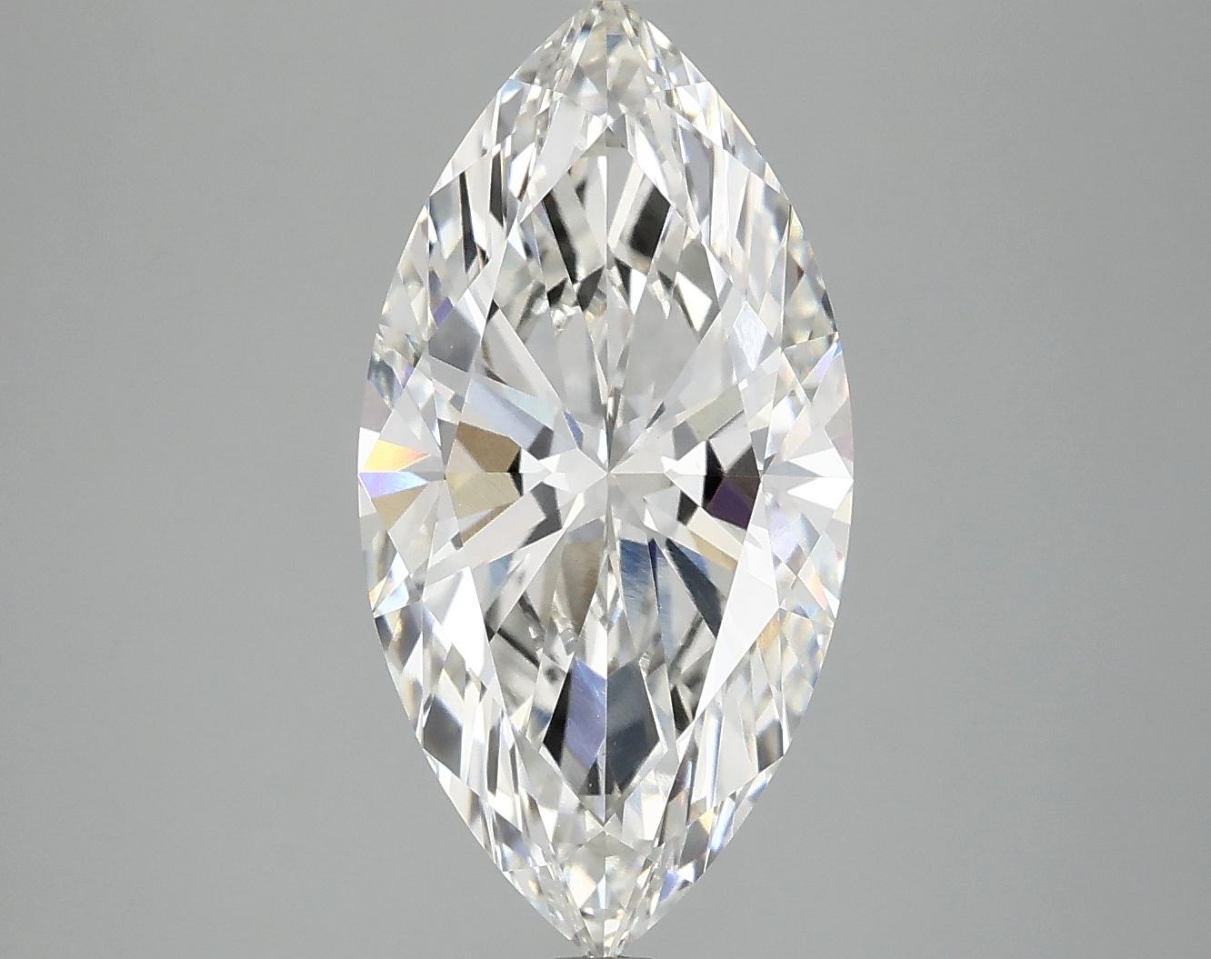3.04 Carat Marquise Shaped Ideal Cut VS1 IGI Certified Lab Grown Diamond