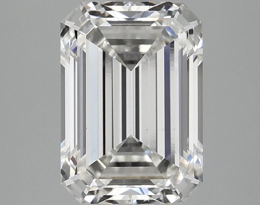 2.8 Carat Emerald Shaped Ideal Cut VS2 IGI Certified Lab Grown Diamond