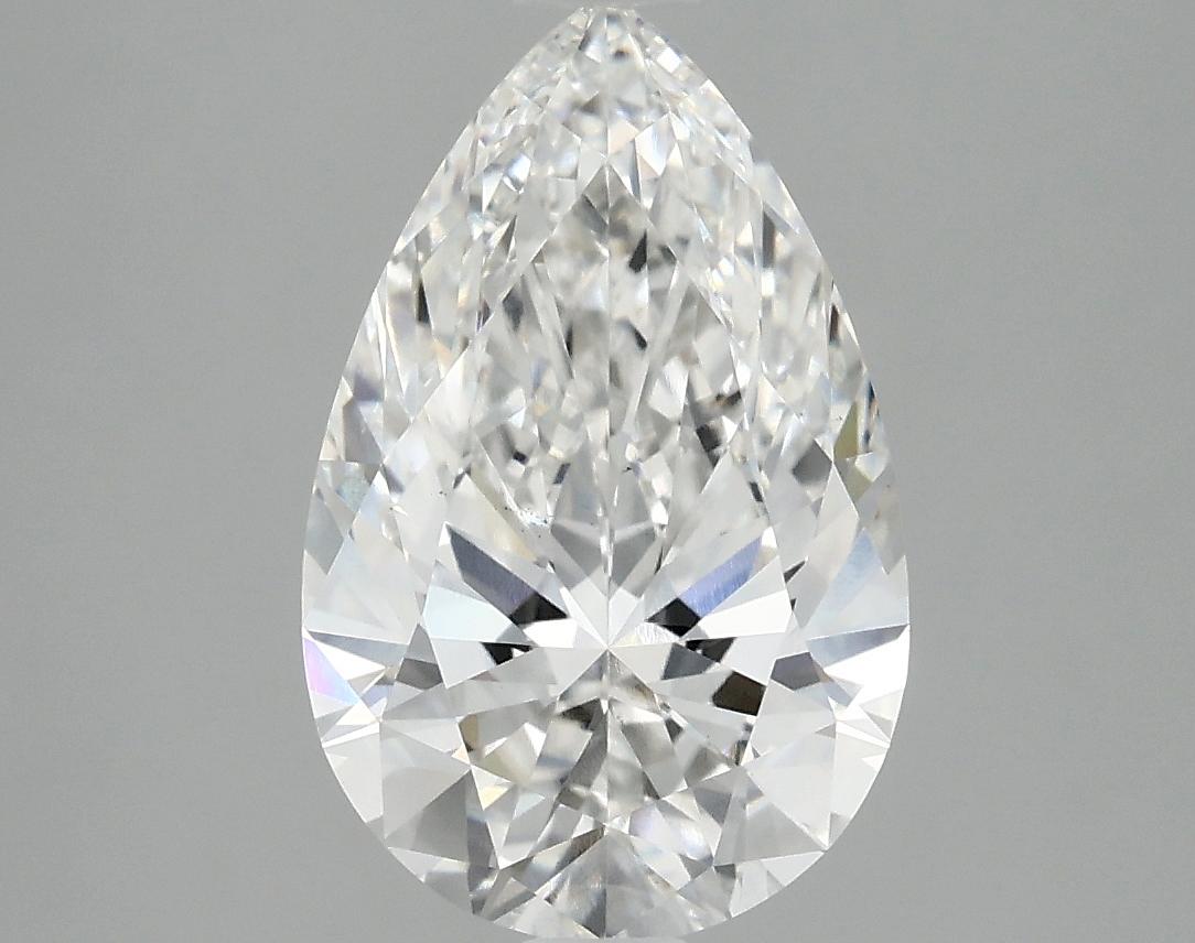 3.09 Carat Pear Shaped Ideal Cut VS2 IGI Certified Lab Grown Diamond
