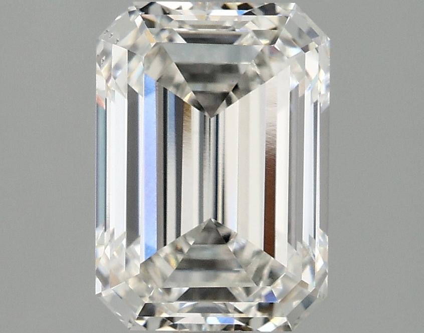 2.55 Carat Emerald Shaped Ideal Cut VS2 IGI Certified Lab Grown Diamond