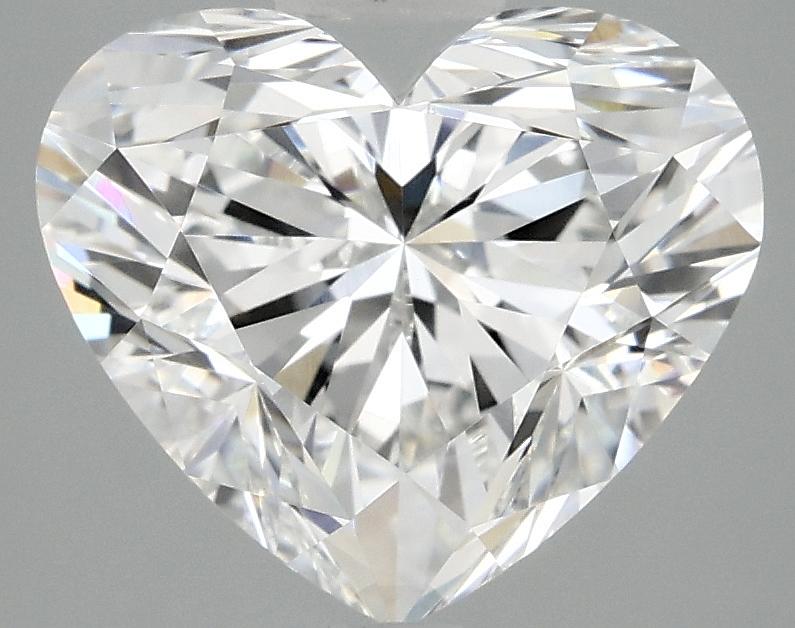 4.01 Carat Heart Shaped Ideal Cut VVS2 IGI Certified Lab Grown Diamond