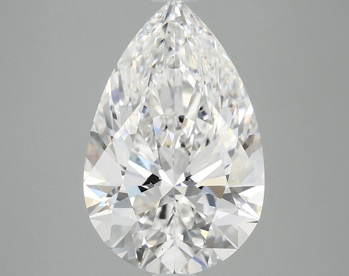 4.06 Carat Pear Shaped Excellent Cut VS1 IGI Certified Lab Grown Diamond