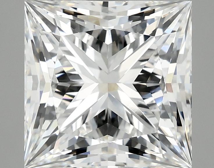 4.1 Carat Princess Shaped Ideal Cut VVS2 IGI Certified Lab Grown Diamond